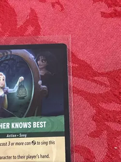FOIL Disney Lorcana First Chapter - Mother Knows Best - 95/204 FOIL - Image 2