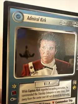 Star Trek CCG 6-Rare 1-Uncommon Card Lot HEAVILY-PLAYED – TMP 2002 - Image 2