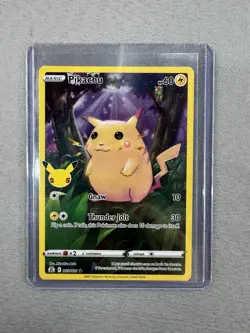 2021 Pokemon Celebrations Pikachu Full Art Holo English 005/025 MINT - Image 1