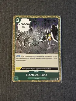 Electrical Luna OP08-036 Rare One Piece Card Game - Image 1