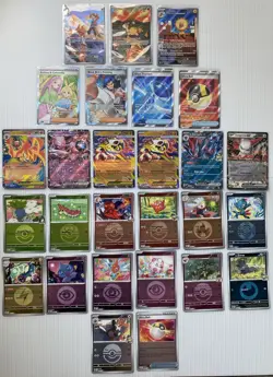 Pokemon Ascended Heroes Card Lot - 3 IR 4 UR 6 ex 14 Reverse Holo - All NM - Image 1
