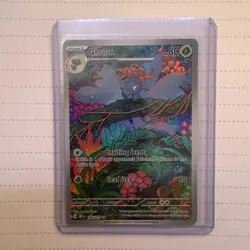 Pokemon Gloom 198/197 Obsidian Flames Illustration Rare Full Art Card NM - Image 1