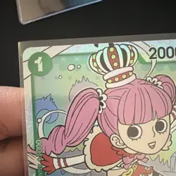 Bandai Perona OP12-034 SR Holo Special Character Card One Piece Card Game - Image 3