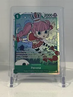 One Piece Card Game Perona OP12-034 Super Rare English Edition - Image 2