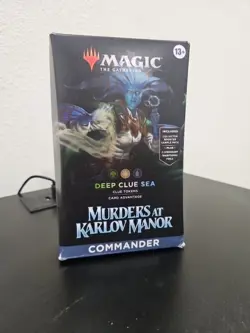 Murders at Karlov Manor Commander Deck - Deep Clue Sea MTG Brand New Sealed - Image 1