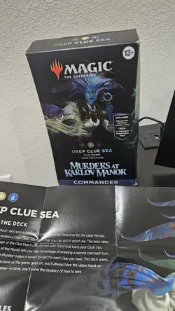 Murders at Karlov Manor Commander Deck - Deep Clue Sea MTG Brand New Sealed - Image 5