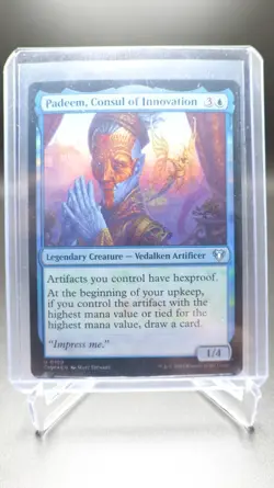 Padeem, Consul of Innovation (Foil) 109 MTG: Commander Masters - Image 1