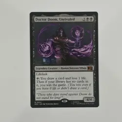 Doctor Doom, Unrivaled #654 (NM) (Non-Foil) (M) (MSC) Magic MTG - Image 1