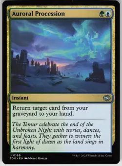 Auroral Procession 169 Uncommon Tarkir: Dragonstorm Magic: The Gathering NM - Image 1
