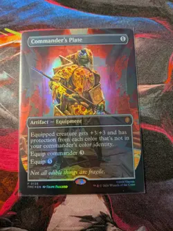 Commander's Plate (Borderless) Commander: Teenage Mutant Ninja Turtles Foil - Image 3