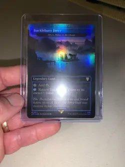 Bucklebury Ferry M 0401, NM Surge Foil, MTG LotR LTC, Commander, Realms & Relics - Image 1