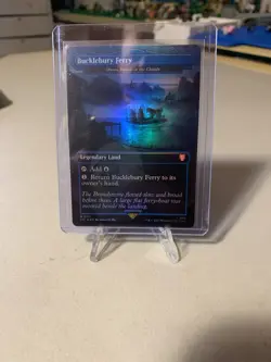 Bucklebury Ferry M 0401, NM Surge Foil, MTG LotR LTC, Commander, Realms & Relics - Image 2