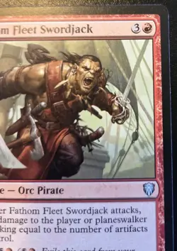 Fathom Fleet Swordjack 177/361 Uncommon Commander Legends Magic: The Gathering - Image 3
