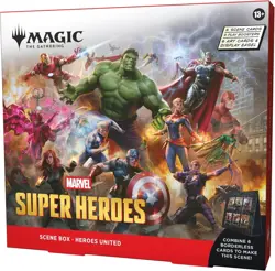 ⭐ Get BOTH Marvel Super Heroes & Villains Scene Box SET OF 2 Magic MTG SEALED‼ - Image 2
