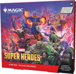 ⭐ Get BOTH Marvel Super Heroes & Villains Scene Box SET OF 2 Magic MTG SEALED‼ - Image 3