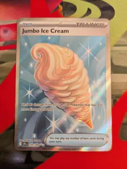 Jumbo Ice Cream 109/086 Ultra Rare Chaos Rising Holo NM - Image 1