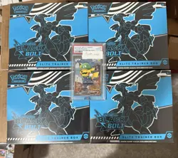 Pokemon TCG : Black Bolt Elite Trainer Box ETB Factory Sealed - (Lot of 6) - Image 1