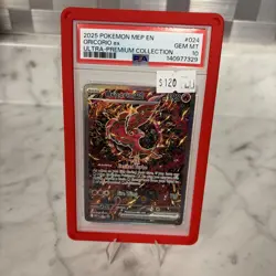 Pokemon TCG Oricorio ex 024 Mega Evolution Black Star Promo - PSA 10 Gem Mint - Image 1