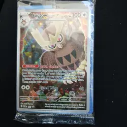 Noctowl Pokemon Center ETB Promo SEALED Stellar Crown #141 - Image 2