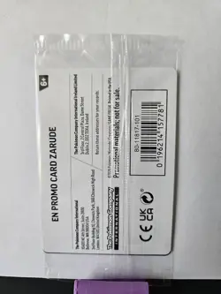 Pokemon TCG Zarude Pitch Black 056/084 Sealed GameStop Exclusive Promo SEALED - Image 2