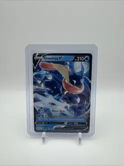 Greninja V 73/264 Ultra Rare Holo Fusion Strike Pokemon Near Mint NM - Image 1