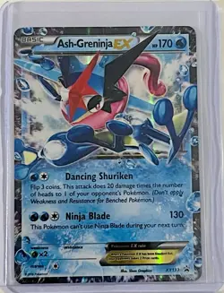 Pokemon XY Promo Ash-Greninja EX XY133 NM - Image 1