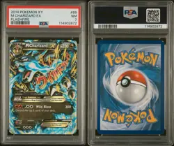 PSA 7 2014 Pokemon XY Flashfire M Charizard EX 69/106 Holo Graded - Image 3