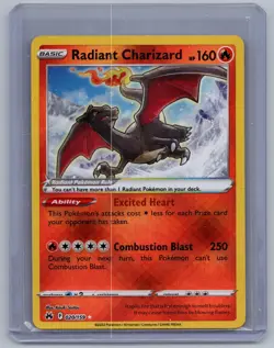 Radiant Charizard 020/159 Radiant Rare Crown Zenith Pokemon Holo Near Mint - Image 1