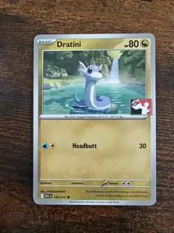Pokemon TCG - Dratini 150/217 Play Stamped Prize Pack Series 9 Non Holo - Image 1
