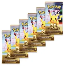 x3 Pokemon 30th Anniversary Celebrations Booster Bundle PRESALE - Image 2