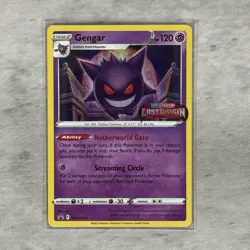 Pokemon TCG Gengar Holo Black Star Promo SWSH241 Stamped Lost Origin NM - Image 1