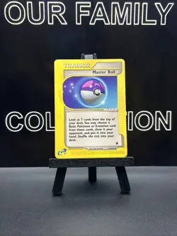 Master Ball 143/165 Uncommon Expedition Base Set Pokemon Regular 2002 - Image 1