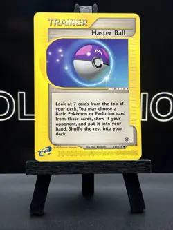 Master Ball 143/165 Uncommon Expedition Base Set Pokemon Regular 2002 - Image 2