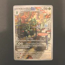 Pokemon TCG Scovillain 202/198 SV01 Illustration Rare Full Art Holo ENG - Image 1