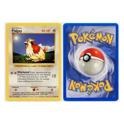 1999 Vintage Pokemon Pidgey Base Set Shadowless Common #57/102 Lightly Played - Image 3