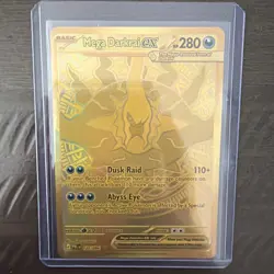 2026 Pokemon Mega Darkrai ex Gold Hyper Rare 120/084 Pitch Black English NM - Image 1