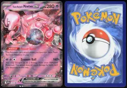 Team Rocket's Mewtwo ex 205 Holo Scarlet & Violet Promo Promo Near Mint - Image 1