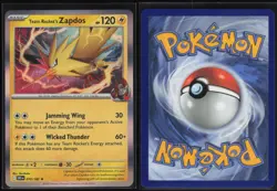 Team Rocket's Zapdos 070/182 Holo Destined Rivals Rare Nurikabe Near Mint - Image 1