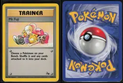 Mr. Fuji 58/62 Fossil Unlimited Uncommon Lightly Played Sugimori - Image 1