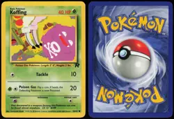 Koffing 58/82 Team Rocket Unlimited Common Lightly Played Kizuki - Image 1
