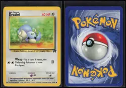 Dratini 53/82 Team Rocket Unlimited Common Lightly Played Himeno - Image 1