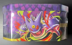 Pokemon TCG: Mega Moonlit Tin Mega Gengar Ex Factory Sealed - Image 5