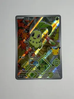 Pokemon TCGChikorita 046 Me: Mega Evolution Promo Holo Series 2 - Image 1