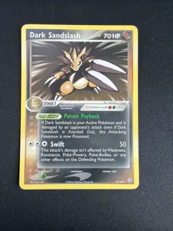 Dark Sandslash 18/109 Rare Team Rocket Returns Pokemon Near LP - Image 1