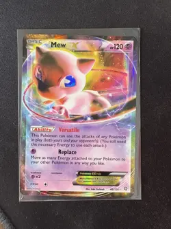 Mew EX 46/124 Ultra Rare Holo Pokemon Dragons Exalted 2012 TCG NM - Image 1