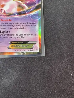Mew EX 46/124 Ultra Rare Holo Pokemon Dragons Exalted 2012 TCG NM - Image 5