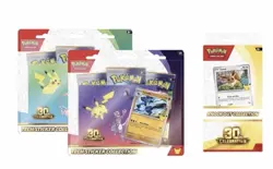 Pokemon TCG 30th Anniversary Tech Sticker Knock Out Collection LOT PRESALE - Image 1