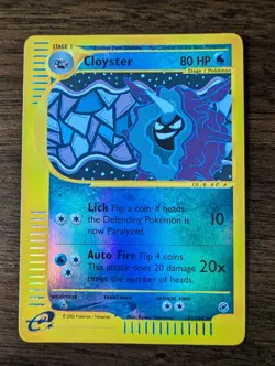 Pokemon Cloyster Expedition Reverse Holo 42/165 LP - Image 1