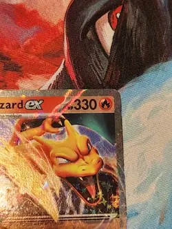 Pokemon Charizard ex 006/165 SV 151 Double Rare Holofoil - Image 3
