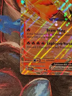 Pokemon Charizard ex 006/165 SV 151 Double Rare Holofoil - Image 5